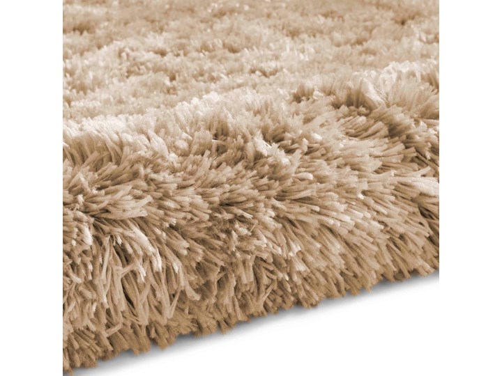 Beżowy ręcznie tkany dywan Think Rugs Polar PL Beige, 60x120 cm Prostokątny Mikrofibra Akryl Bawełna Dywany Wzór Jednobarwny
