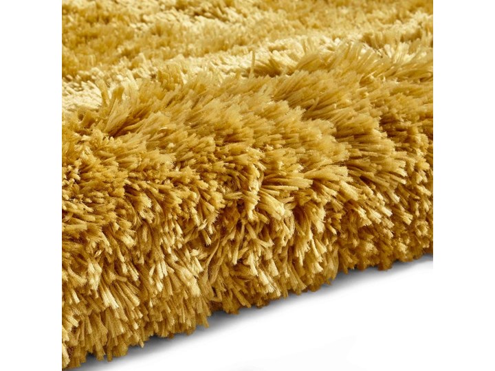 Żółty ręcznie tkany dywan Think Rugs Polar PL Yellow, 80x150 cm Kategoria Dywany Akryl Dywany Mikrofibra Prostokątny Wzór Jednobarwny