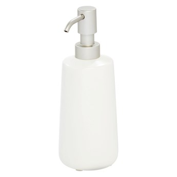 Biały ceramiczny dozownik do mydła iDesign Eco Vanity