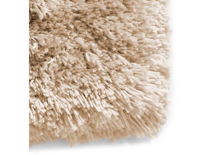 Beżowy ręcznie tkany dywan Think Rugs Polar PL Beige, 60x120 cm Bawełna Dywany Akryl Prostokątny Mikrofibra Wzór Jednobarwny