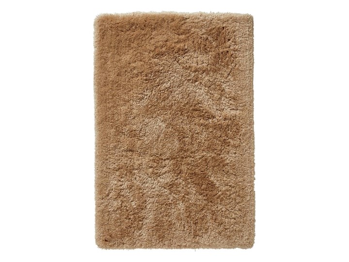 Beżowy ręcznie tkany dywan Think Rugs Polar PL Beige, 60x120 cm Dywany Kategoria Dywany Akryl Prostokątny Mikrofibra Bawełna Wzór Jednobarwny