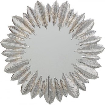 Lustro Feather Dress Silver śr. 49cm Kare