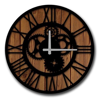 Zegar ścienny Wallity Industrial, ø 50 cm