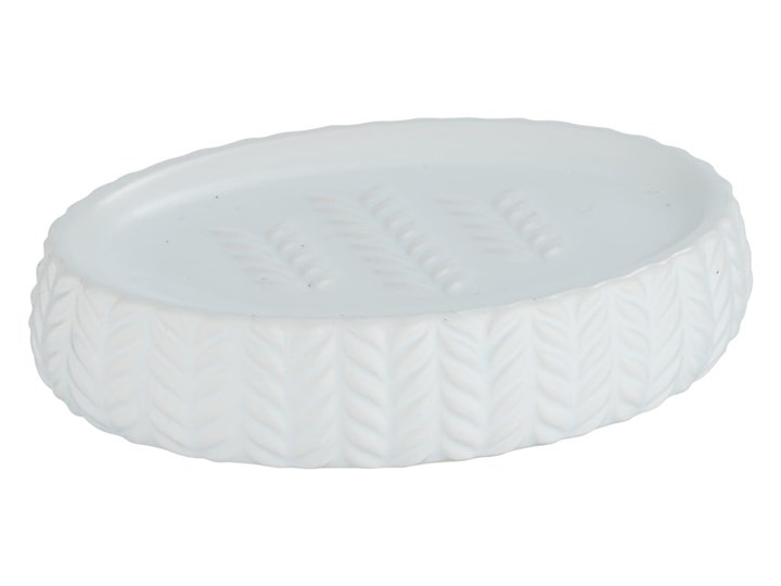 Biała ceramiczna mydelniczka Wenko Barinas