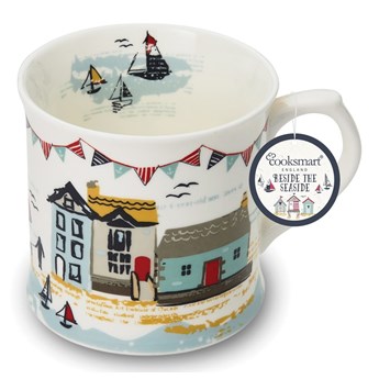 Porcelanowy kubek Cooksmart ® Beside The Seaside, 425 ml