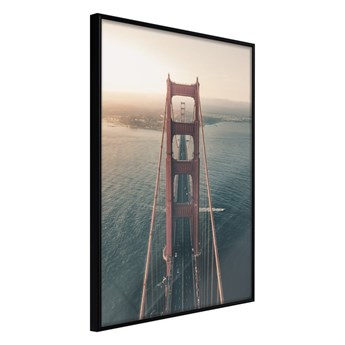 Plakat w ramie Artgeist Bridge in San Francisco I, 20x30 cm