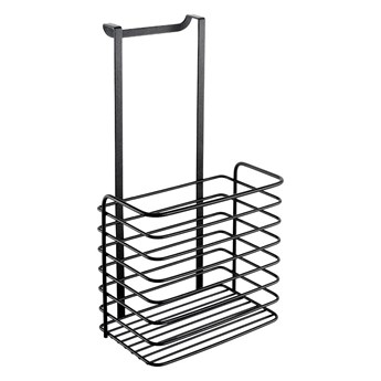 Czarna metalowa półka kuchenna Metaltex Galileo Lava Tall