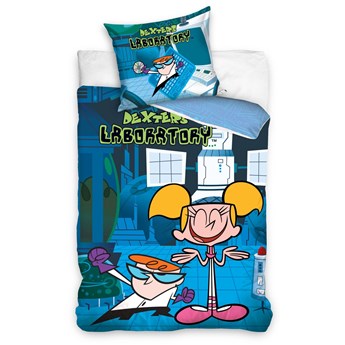 Pościel licencyjna bawełniana Dexters Laboratory POA-373