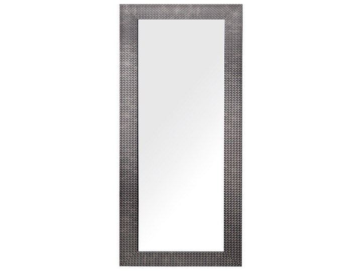 Beliani Lustro ścienne wiszące brązowe 50 x 130 cm dekoracyjne Prostokątne Lustro z ramą Pomieszczenie Salon