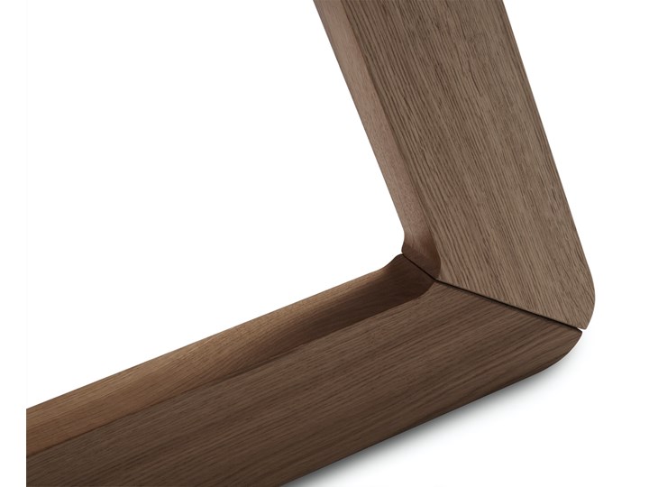 Stół rozkładany brązowy fornirowany 130-230x130 cm Wysokość 76 cm Płyta fornirowana Rozkładanie Rozkładane