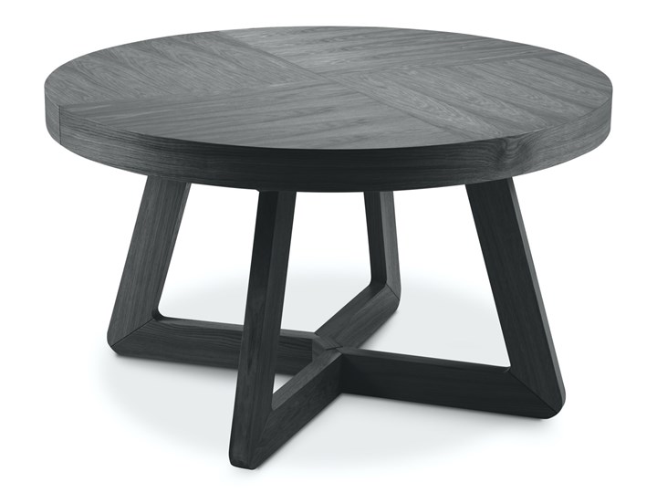 Stół rozkładany Dustin 130-230x130 cm czarny Długość po rozłożeniu 230 cm