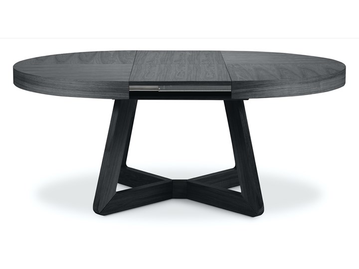 Stół rozkładany Dustin 130-230x130 cm czarny Rozkładanie Rozkładane