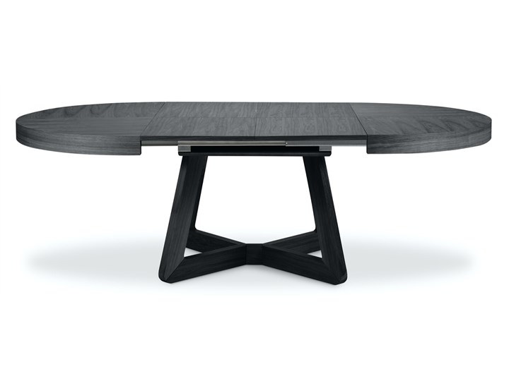 Stół rozkładany Dustin 130-230x130 cm czarny Długość po rozłożeniu 230 cm Rozkładanie Rozkładane