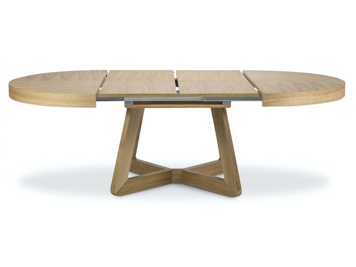 Stół brązowy rozkładany fornirowany 130-230x130 cm Płyta MDF Liczba miejsc Do 10 osób Płyta fornirowana Wysokość 76 cm Pomieszczenie Stoły do jadalni