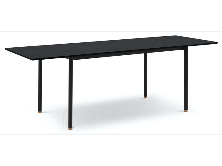 Stół rozkładany Kavir 140-200x90 cm czarny Długość(n) 140 cm Długość po rozłożeniu 200 cm