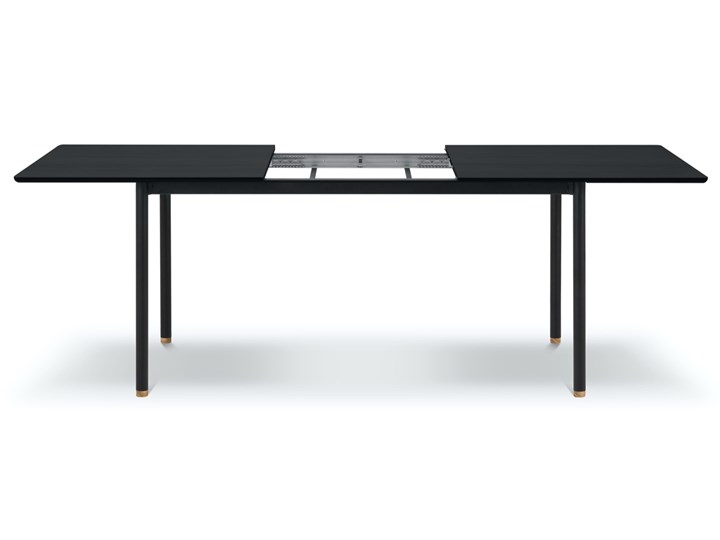 Stół rozkładany Kavir 140-200x90 cm czarny Długość(n) 140 cm Długość po rozłożeniu 200 cm