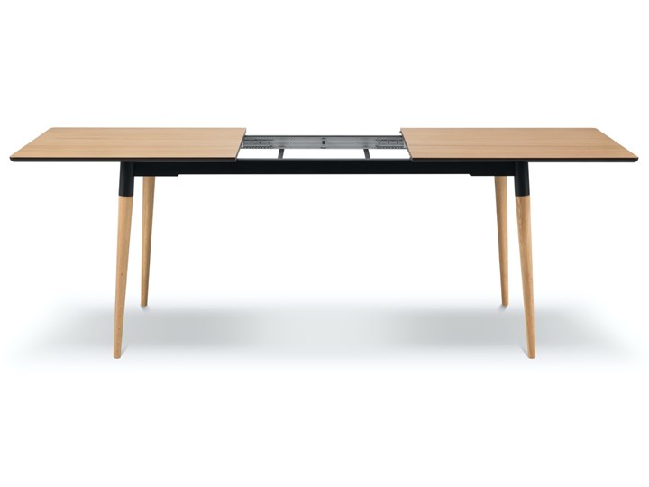 Stół rozkładany Salar 160-220x90 cm naturalny Rozkładanie Rozkładane Długość po rozłożeniu 220 cm