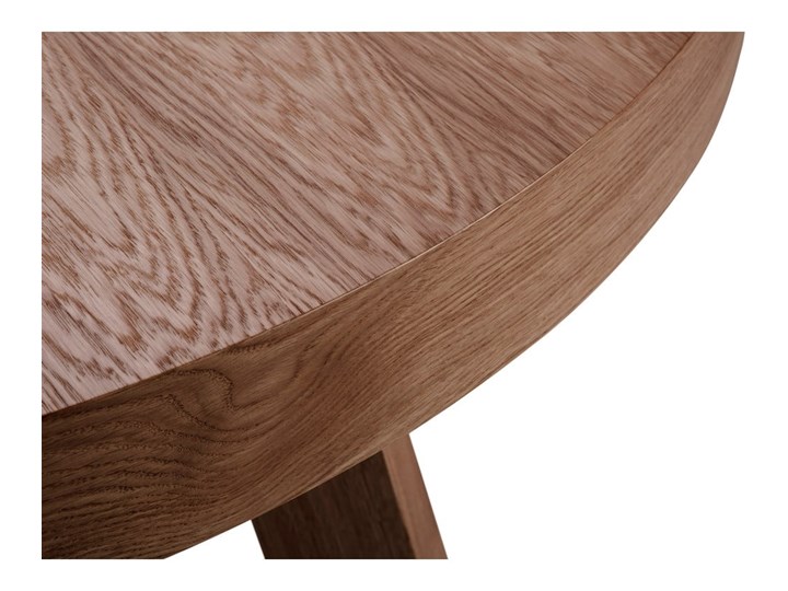 Rozkładany stół z drewna dębowego Windsor & Co Sofas Bodil, ø 130 cm Drewno Liczba miejsc Do 4 osób