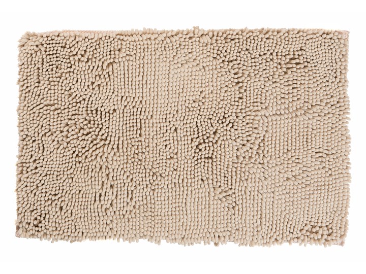 Dywanik Łazienkowy Mikrofibra Biały CHENILLE 62453 50x80 cm 70x150 cm Kategoria Dywaniki łazienkowe Kolor Beżowy