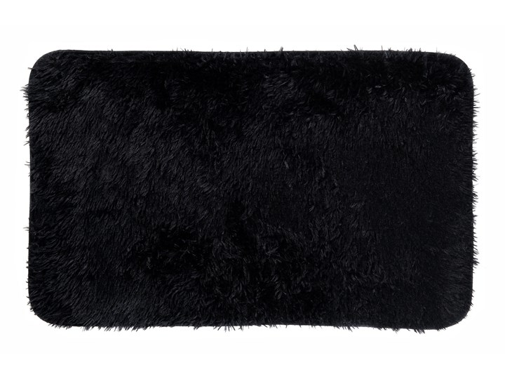 Dywanik Łazienkowy Poliester Czarny SILK 62488 50x80 cm 70x150 cm Kategoria Dywaniki łazienkowe