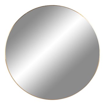 Okrągłe lustro ścienne z ramą w kolorze złota House Nordic Jersey, ø 60 cm