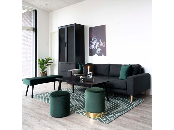 Zielono-biały dywan House Nordic Narbonne, 140x200 cm Dywany Wełna Poliester Kolor Zielony