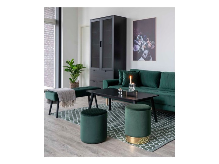 Zielono-biały dywan House Nordic Narbonne, 140x200 cm Dywany Wełna Kategoria Dywany Poliester Kolor Zielony