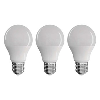 Zestaw 3 żarówek LED EMOS Classic A60 Neutral White, 8,5W E27