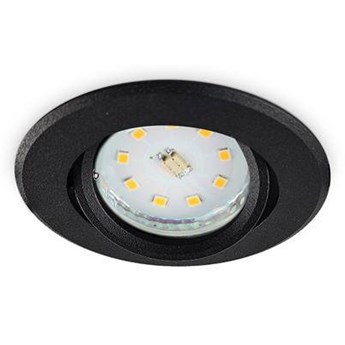 Pierścień ozdobny do opraw OH29 śr. 86mm GU10 / MR16 | czarny