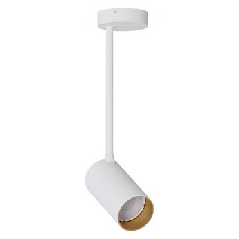 Lampa punktowa natynkowa MONO LONG S 25cm 10W GU10 | biały złoty