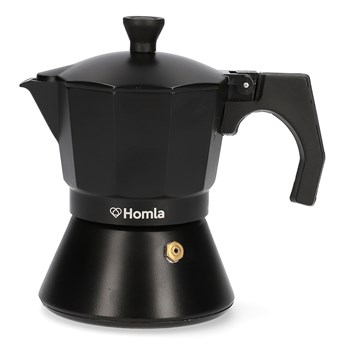 Kawiarka MIA MOKKA czarna 3cup - Homla