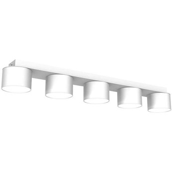 Lampa sufitowa listwa DIXIE WHITE 5x GX53 szer. 64cm | biały
