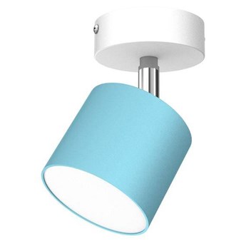 Lampa sufitowa reflektor DIXIE BLUE GX53 szer. 8cm | niebieski