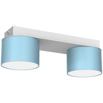 Lampa sufitowa listwa DIXIE BLUE 2x GX53 szer. 24cm | niebieski
