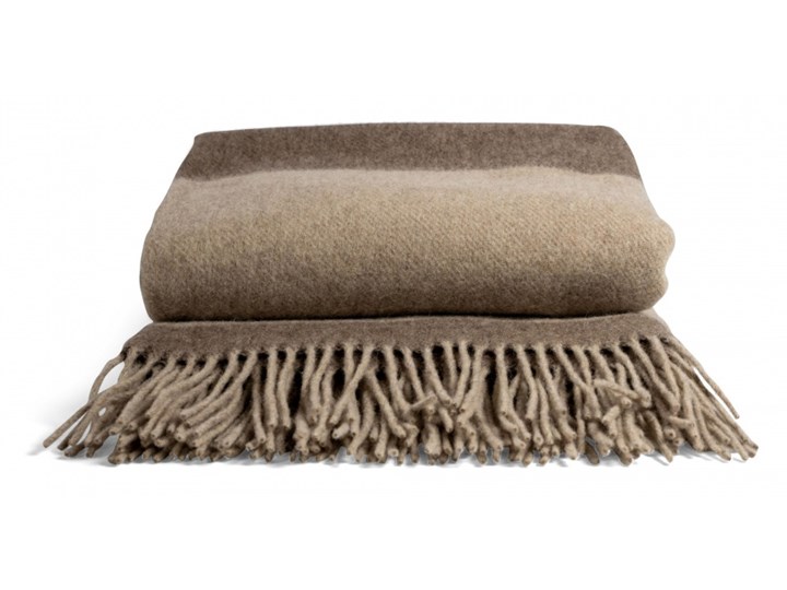 pled, wełna merino/nylon, 130 x 170 cm, beżowy kod: SF-5018257 Kategoria Koce i pledy Koc 130x170 cm Kolor Szary