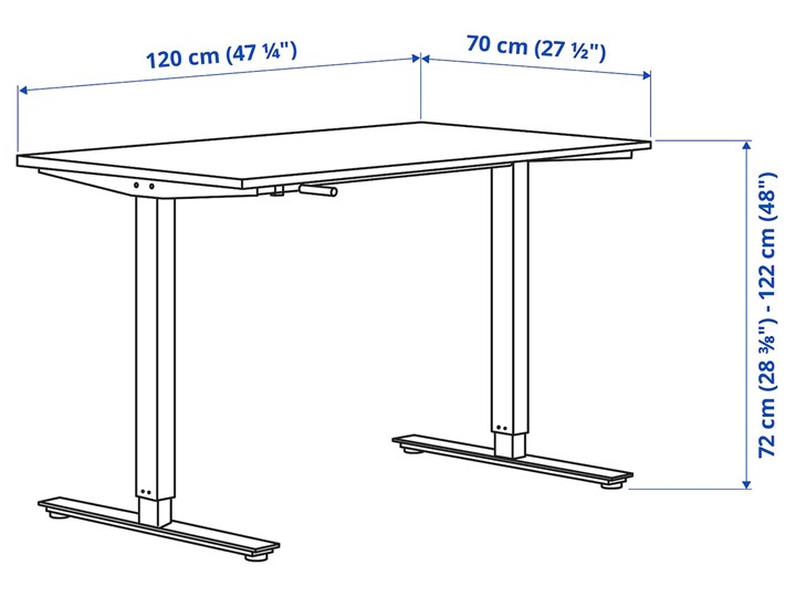 IKEA TROTTEN/LIDKULLEN / BESTÅ/LAPPVIKEN Kombinacja biurko/szafka, i krzesło obrotowe beżowy/biały Kategoria Zestawy mebli do sypialni