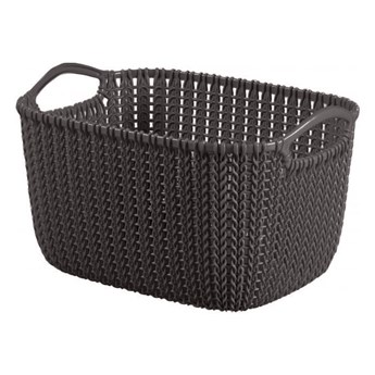 Ciemnoszary kosz Curver Small