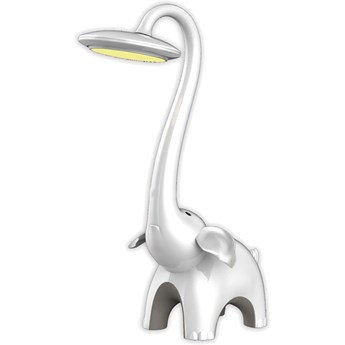 Biała lampka LED na biurko dla dzieci słonik - S251-Fensi