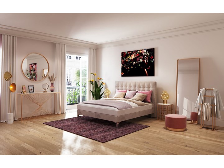 Wezgłowie Benito Star 180x110 cm kremowe Kolor Beżowy Kategoria Zagłówki do łóżek