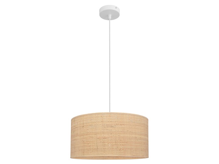 Naturalna lampa ratanowa ABBA W-KM 0401/1 WT+RATAN