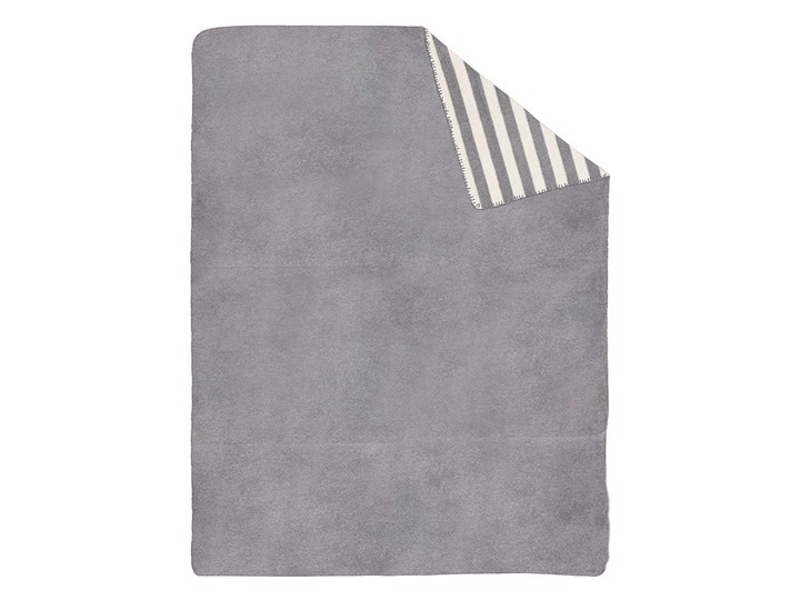 Koc Cosy Home 150x200cm Gray Stripes, 150 × 200 cm Kolor Szary Akryl 150x200 cm Bawełna Kategoria Koce i pledy