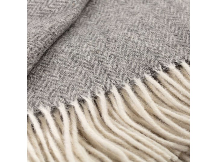 Pled Zelandia 140x200cm light grey&beige, 140 x 200 cm 140x200 cm Koc Wełna 130x180 cm Kolor Beżowy
