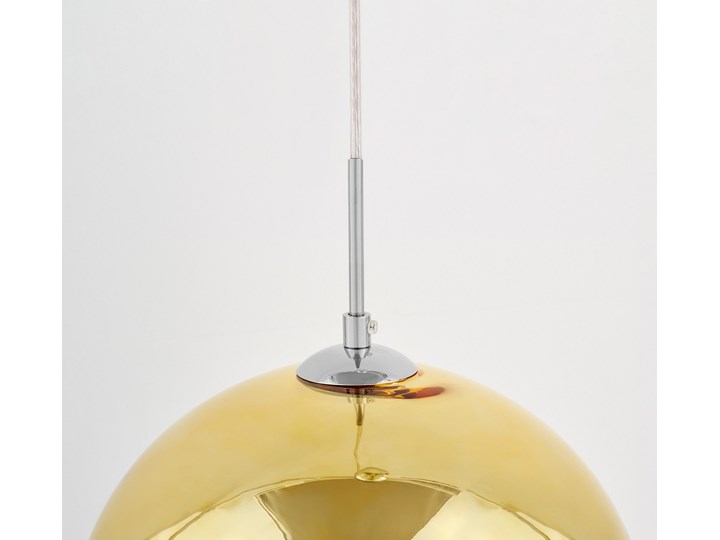 NOWOCZESNA LAMPA WISZĄCA ZŁOTA VERONI D20 Lampa z kloszem Szkło Styl Nowoczesny Metal Kategoria Lampy wiszące
