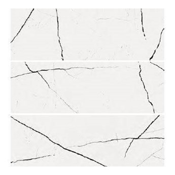 CERAMICA BIANCA PRESTIGE WHITE REKT. 25X75