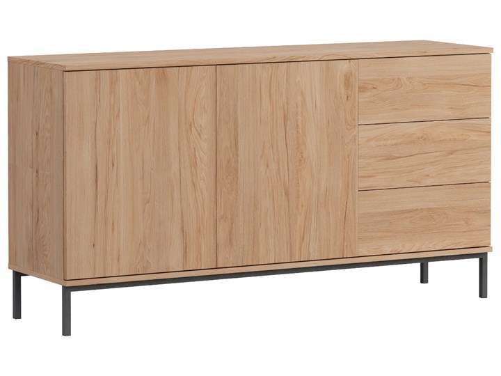 Komoda QUERTY QT01 hikora Szerokość 150 cm Głębokość 41 cm Kategoria Komody Płyta MDF Wysokość 93 cm Kolor Beżowy