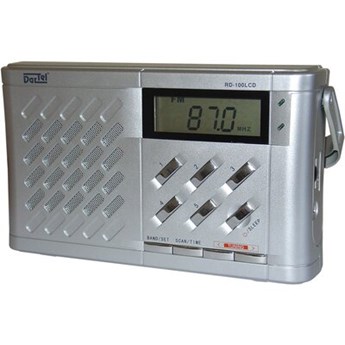 Radio DARTEL RD-100LCD Srebrny