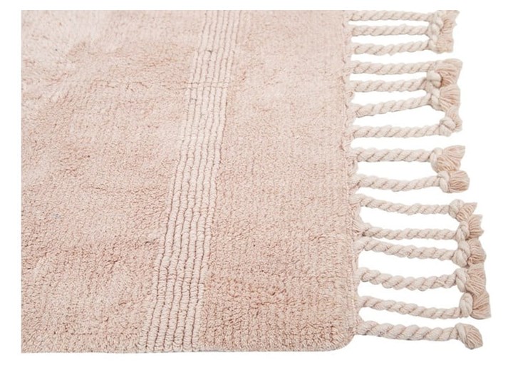 Różowy bawełniany dywanik łazienkowy Irya Home Collection Paloma, 70x110 cm Bawełna Prostokątny Kategoria Dywaniki łazienkowe