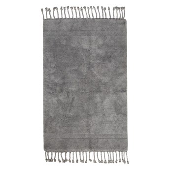 Szary bawełniany dywanik łazienkowy Foutastic Paloma, 70x110 cm