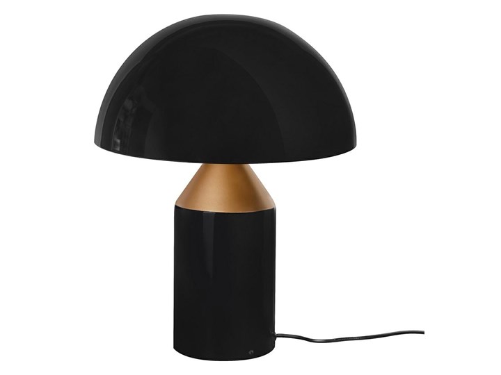 Lampa biurkowa Fungo Lampa z kloszem Kolor Czarny Metal Pomieszczenie Sypialnia