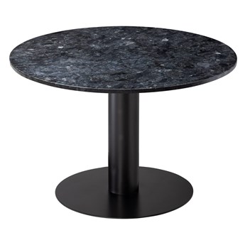 Stół jadalniany Pepo granit czarna stalowa noga